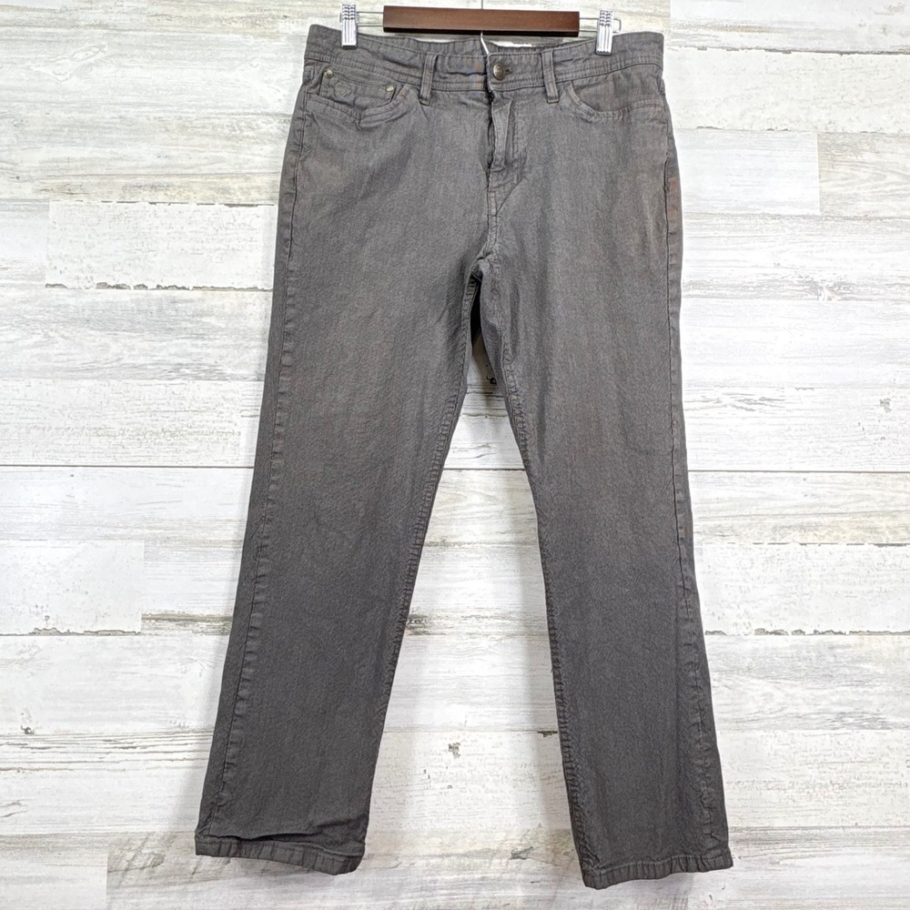 English Laundry Mens Gray Casual Denim Jeans 34x27 Straight‎ Leg Cotton Spandex